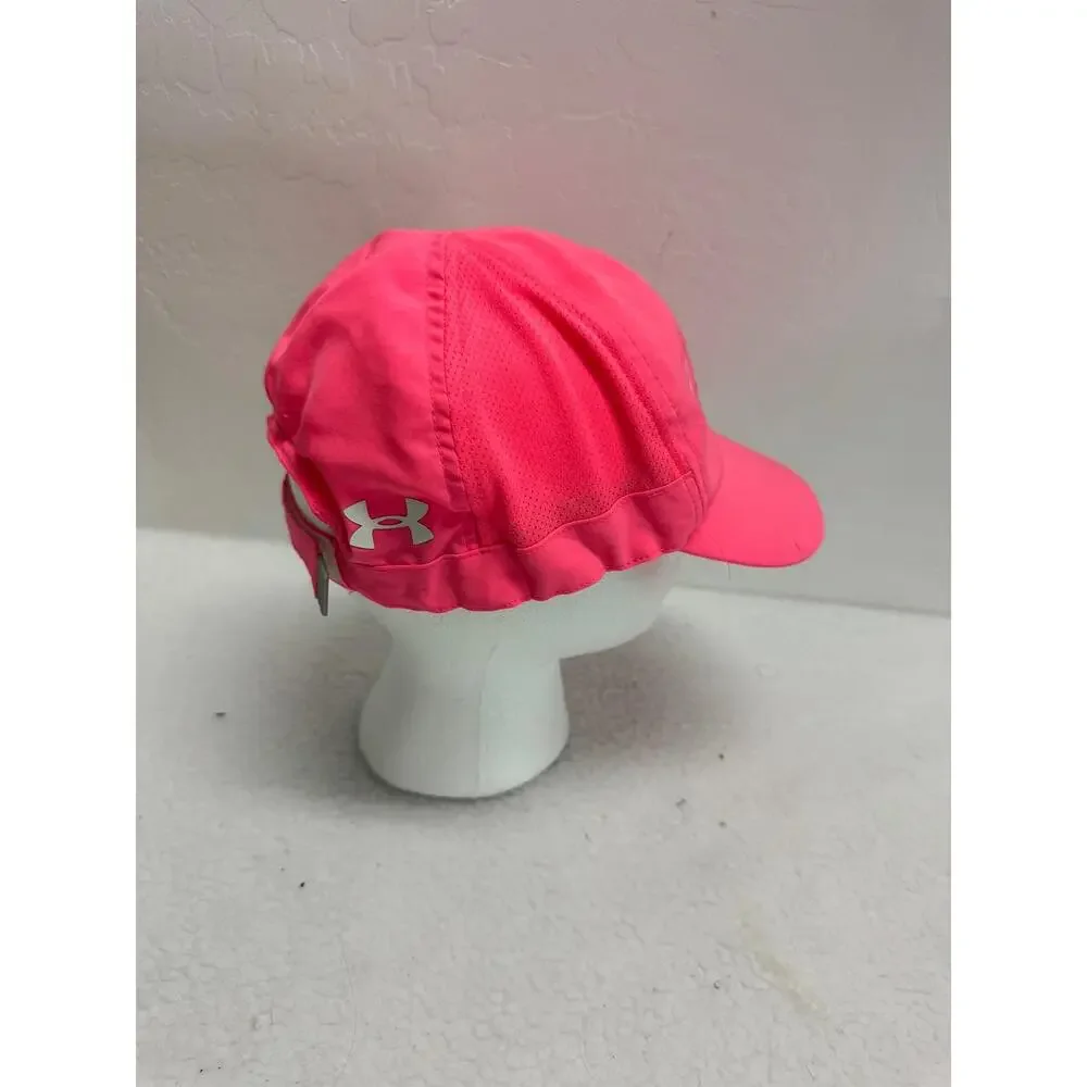 Under‎ Armour Pink CURE Breast Cancer Awareness Ribbon Cap Womens One Size